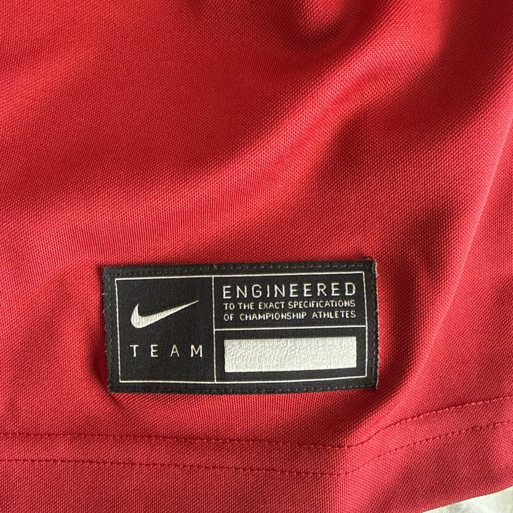 Nike Men's Maroon and Yellow Jersey - Picture 3 of 7